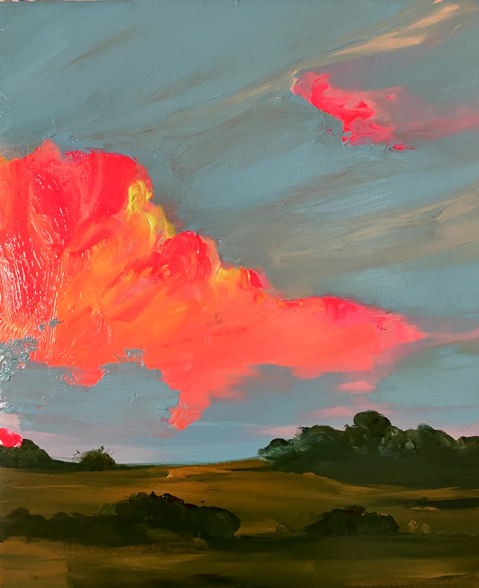 This special view – original landscape painting by Steen Foege