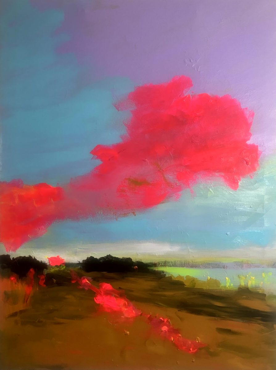 Light waiting for you – original landscape painting by Steen Foege